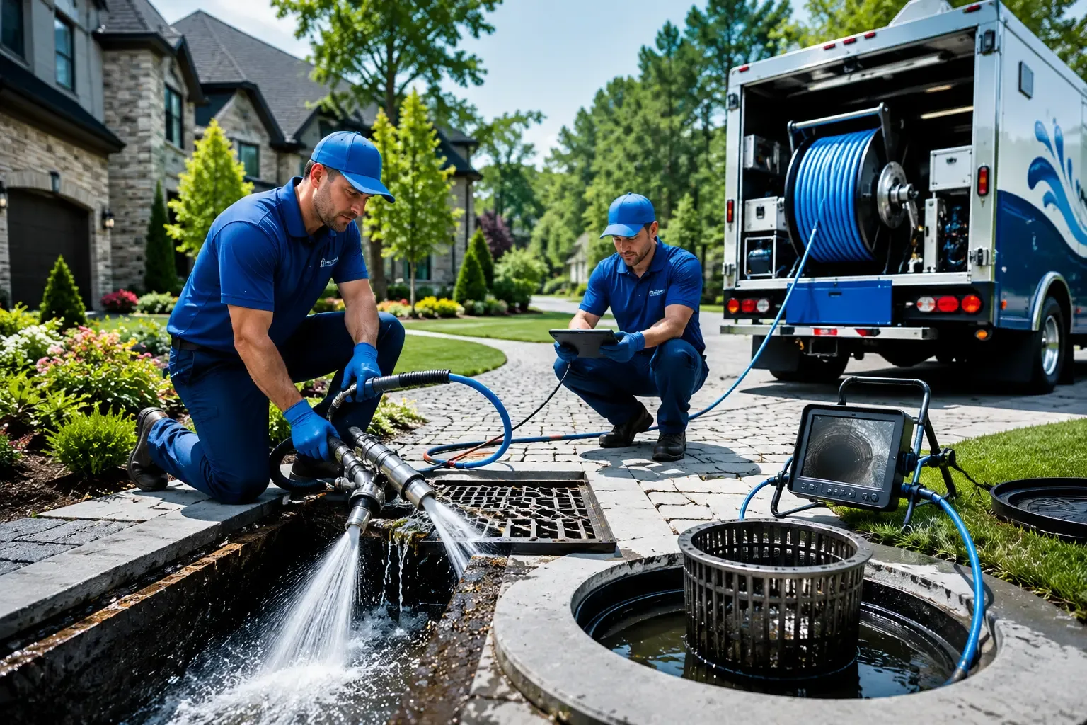 Local outdoor drain cleaning professionals in Caledonia, MI