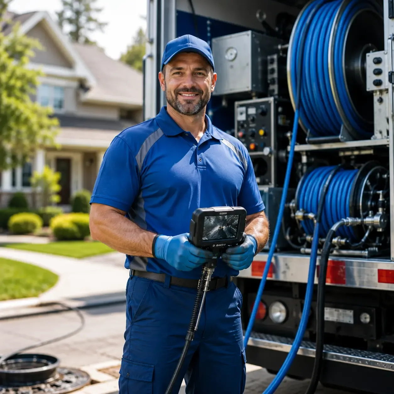 Local outdoor drain cleaning specialists in Caledonia, MI